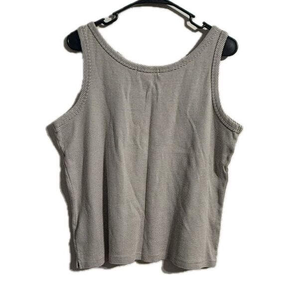Eddie Bauer Gray Sleeveless Tank Top - Picture 3 of 5